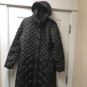 The North Face Metropolis Down Parka Taupe Green